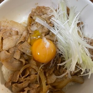 すぐできるスタミナ丼